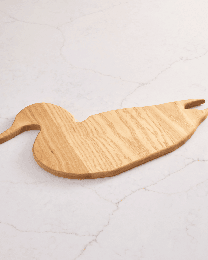 Custom Duck-Shaped Cutting Board