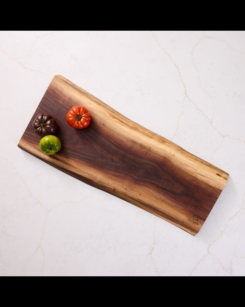 Live Edge Walnut Charcuterie Board