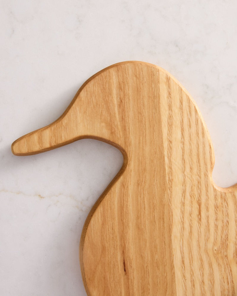 Custom Duck-Shaped Cutting Board